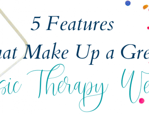 5 Features That Make Up a Great Music Therapy Website